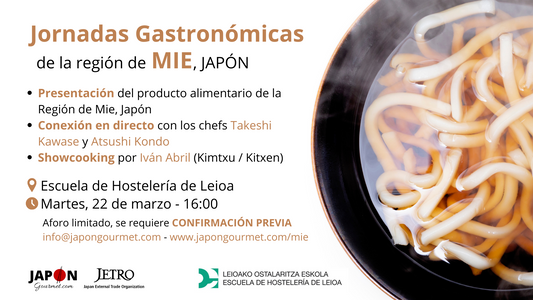 La industria alimentaria de Mie regresa a Euskadi el próximo 22 de marzo