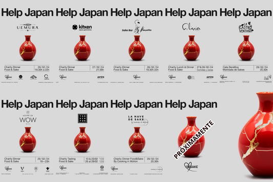 Cenas y comidas benéficas por el terremoto de Año Nuevo en Japón