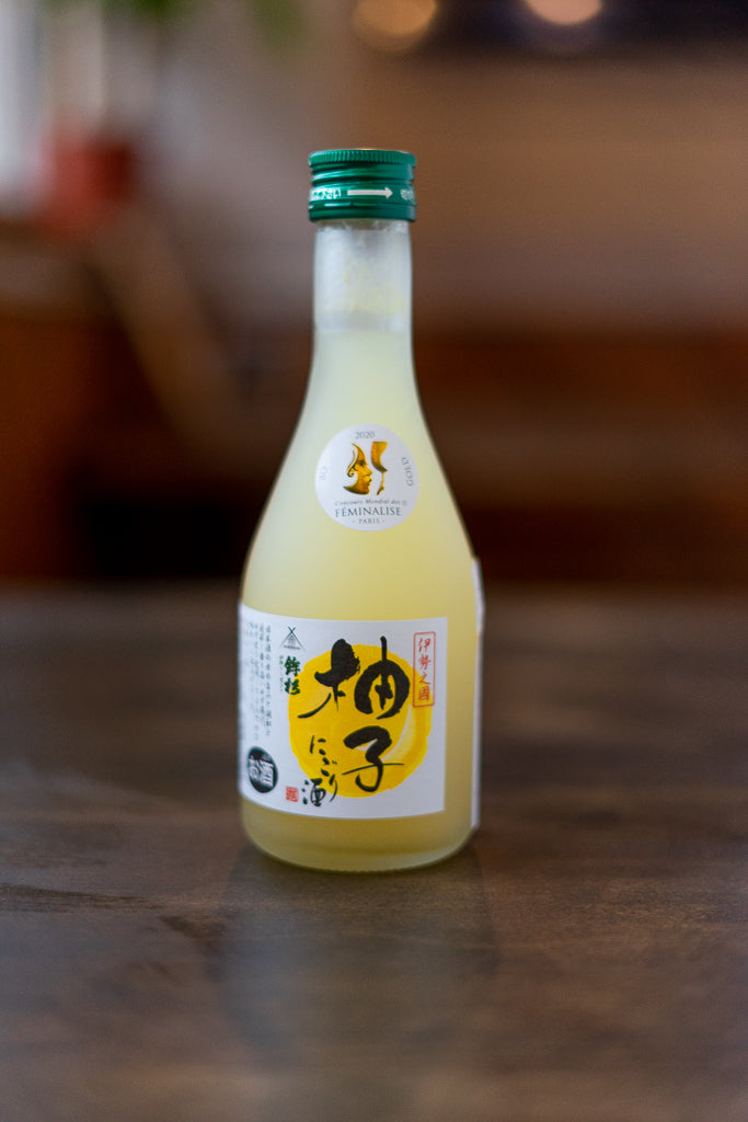 Hokosugi Yuzu Nigori Sake